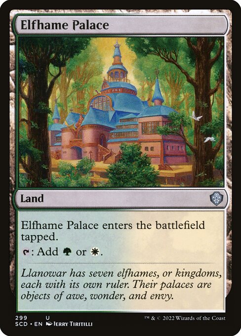 Elfhame Palace (299) [Starter Commander Decks]