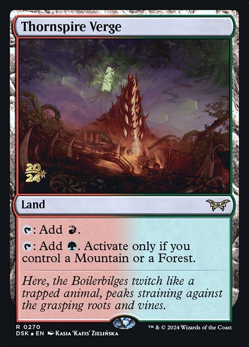 Thornspire Verge (270s) [Duskmourn: House of Horror Promos]