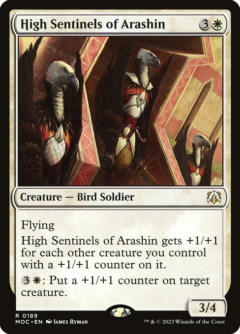 High Sentinels of Arashin (189) [March of the Machine Commander]