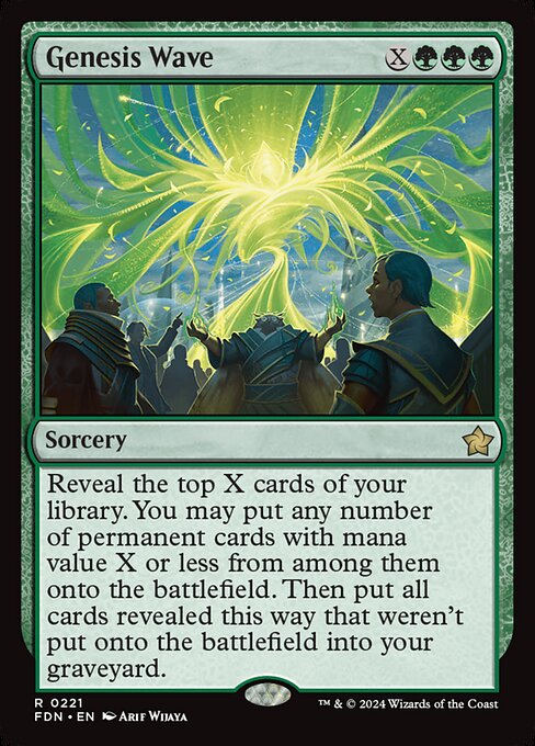 Genesis Wave (221) [Foundations]