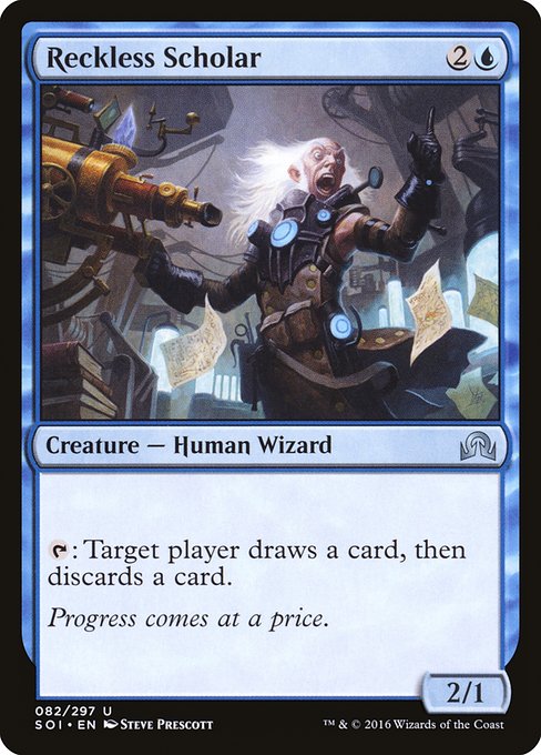 Reckless Scholar (82) [Shadows over Innistrad]
