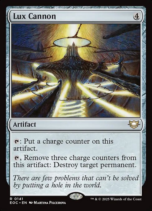Lux Cannon (141) [Edge of Eternities Commander]