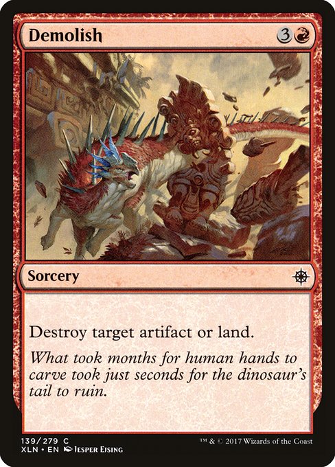 Demolish (139) [Ixalan]
