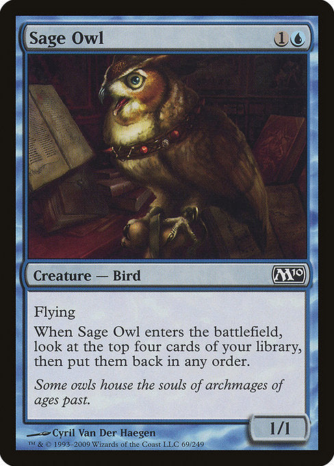 Sage Owl (69) [Magic 2010]