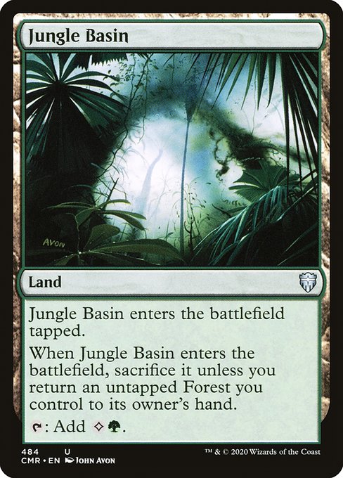 Jungle Basin (484) [Commander Legends]