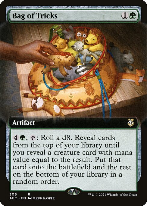 Bag of Tricks (306) [Forgotten Realms Commander] [Extended Art]