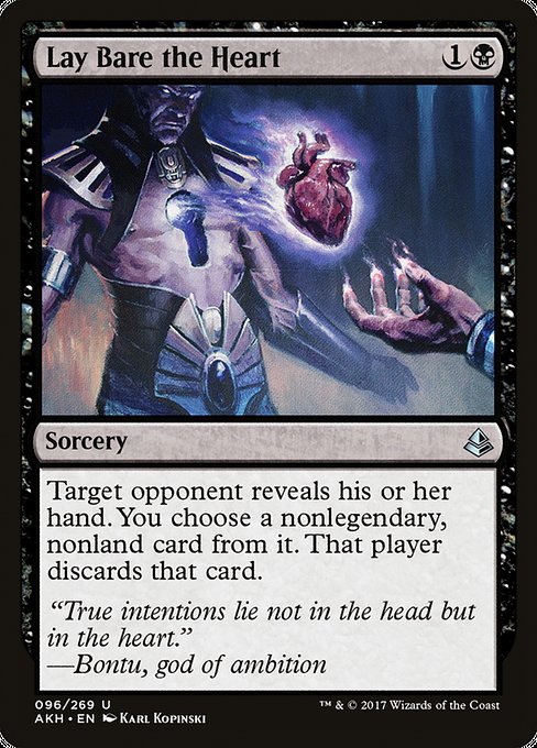 Lay Bare the Heart (96) [Amonkhet]