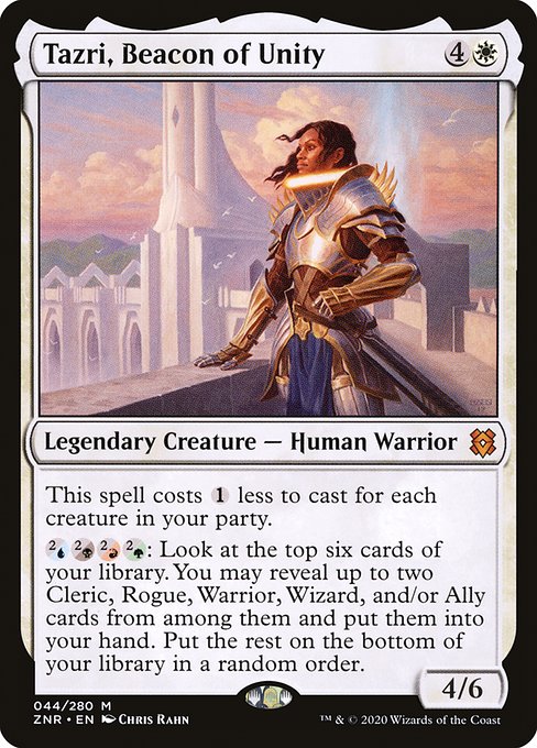 Tazri, Beacon of Unity (44) [Zendikar Rising]