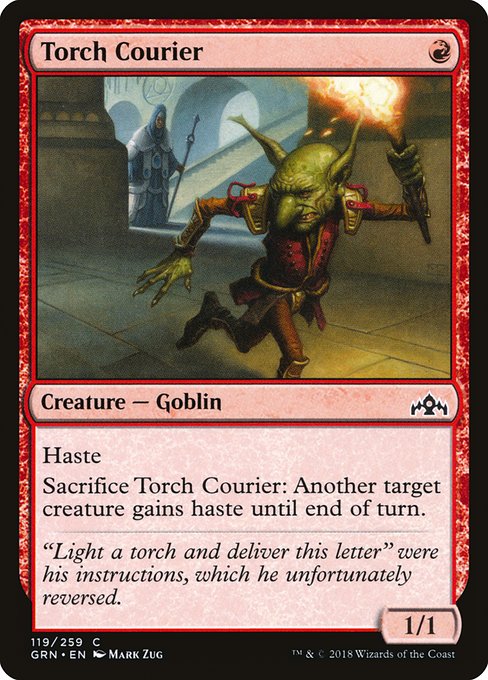 Torch Courier (119) [Guilds of Ravnica]
