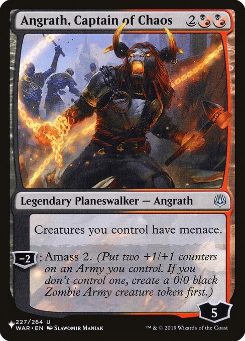 Angrath, Captain of Chaos (WAR-227) [The List]
