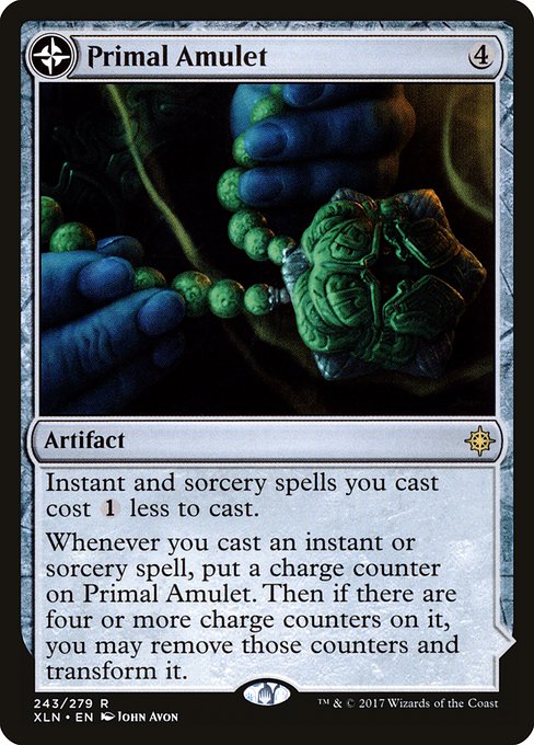Primal Amulet // Primal Wellspring (243) [Ixalan]