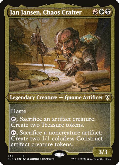 Jan Jansen, Chaos Crafter (535) [Commander Legends: Battle for Baldur's Gate]