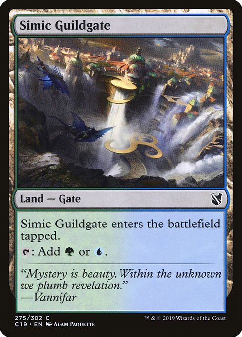 Simic Guildgate (275) [Commander 2019]