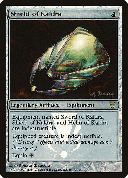 Shield of Kaldra (139★) [Darksteel Promos]