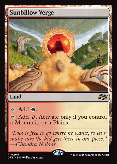 Sunbillow Verge (264p) [Aetherdrift Promos]