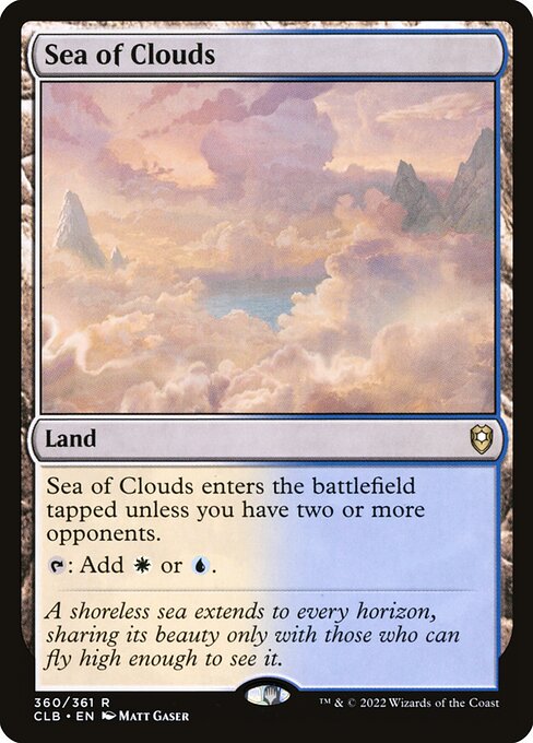 Sea of Clouds (360) [Commander Legends: Battle for Baldur's Gate]