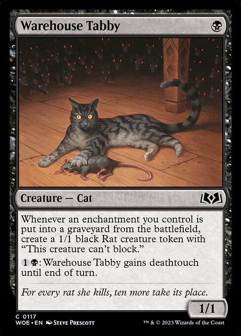 Warehouse Tabby (117) [Wilds of Eldraine]