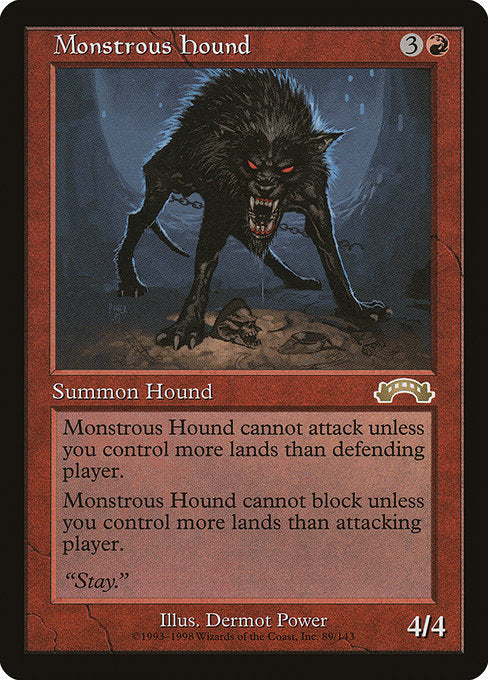 Monstrous Hound (89) [Exodus]