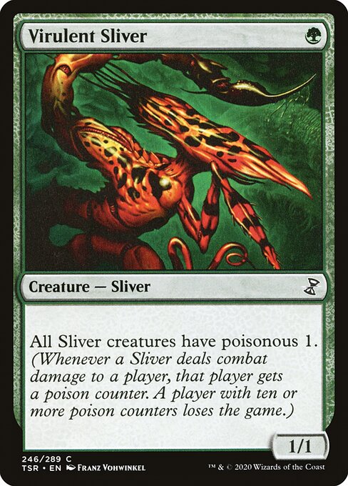 Virulent Sliver (246) [Time Spiral Remastered]