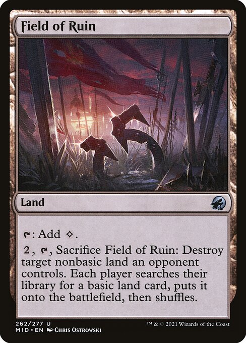 Field of Ruin (262) [Innistrad: Midnight Hunt]