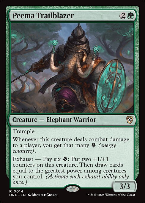 Peema Trailblazer (14) [Aetherdrift Commander]