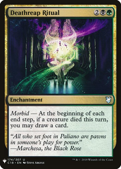 Deathreap Ritual (C18-174) [The List]