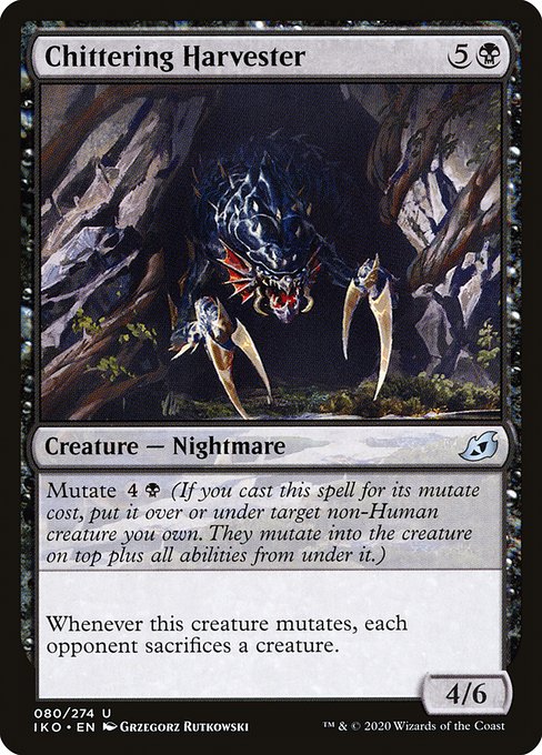 Chittering Harvester (80) [Ikoria: Lair of Behemoths]