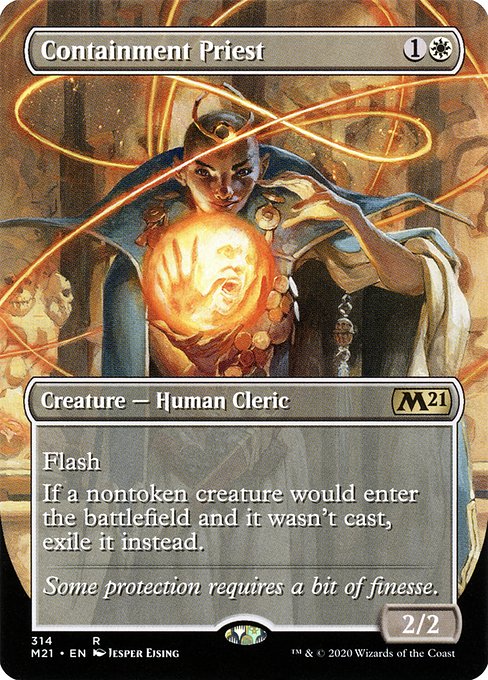 Containment Priest (314) [Core Set 2021] [Borderless]