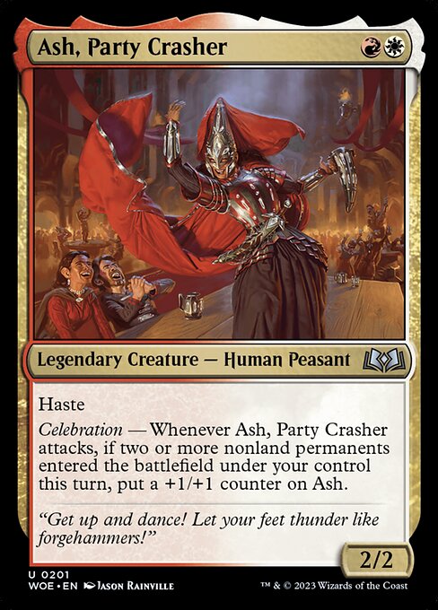 Ash, Party Crasher (201) [Wilds of Eldraine]