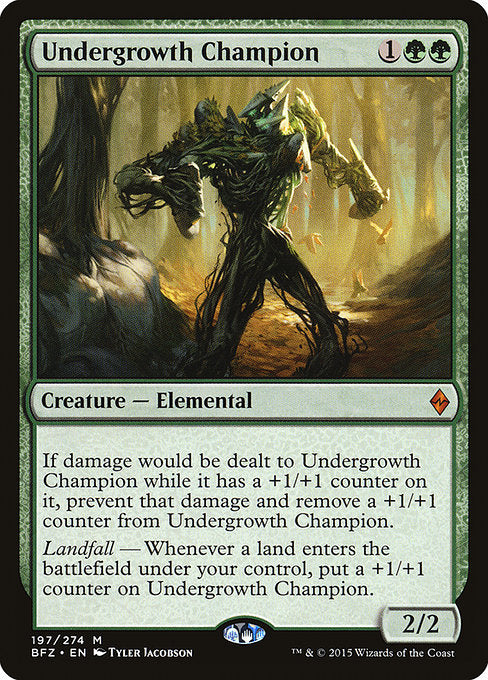 Undergrowth Champion (197) [Battle for Zendikar]