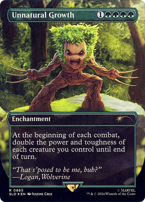 Unnatural Growth (865) [Secret Lair Drop]