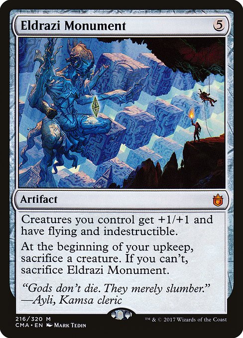 Eldrazi Monument (216) [Commander Anthology]