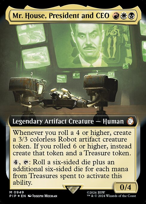 Mr. House, President and CEO (949) [Fallout] [Extended Art]