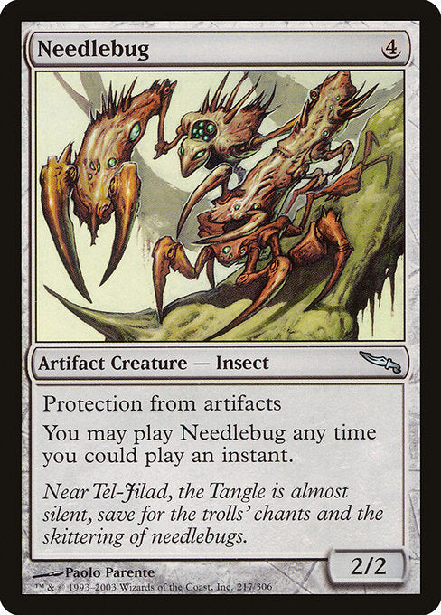 Needlebug (217) [Mirrodin]