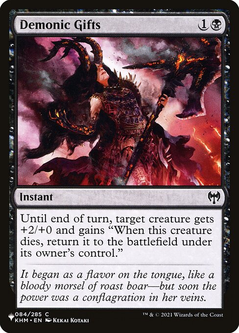 Demonic Gifts (KHM-84) [The List]