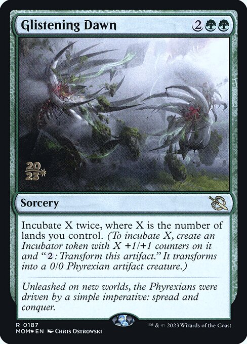 Glistening Dawn (187s) [March of the Machine Promos]