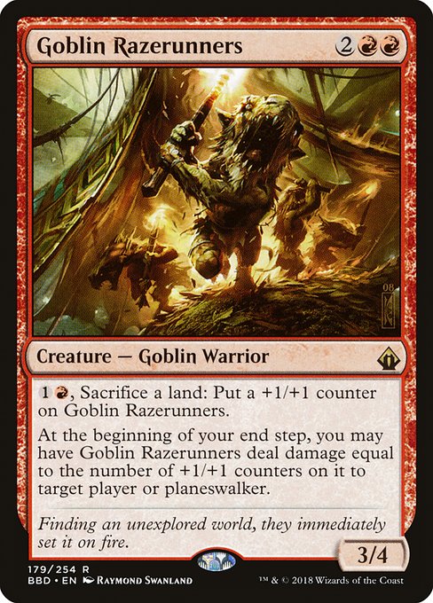 Goblin Razerunners (179) [Battlebond]