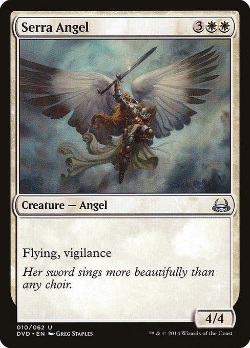 Serra Angel (10) [Duel Decks Anthology: Divine vs. Demonic]