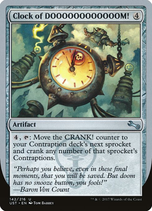 Clock of DOOOOOOOOOOOOM! (142) [Unstable]