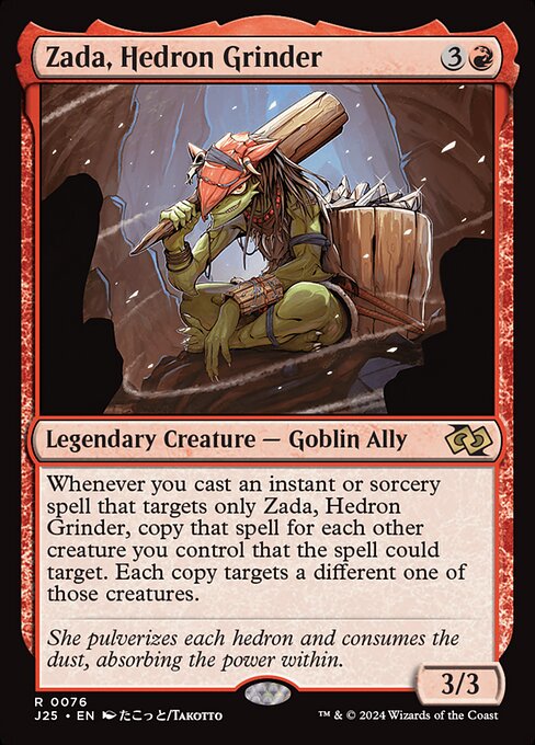 Zada, Hedron Grinder (76) [Foundations Jumpstart]