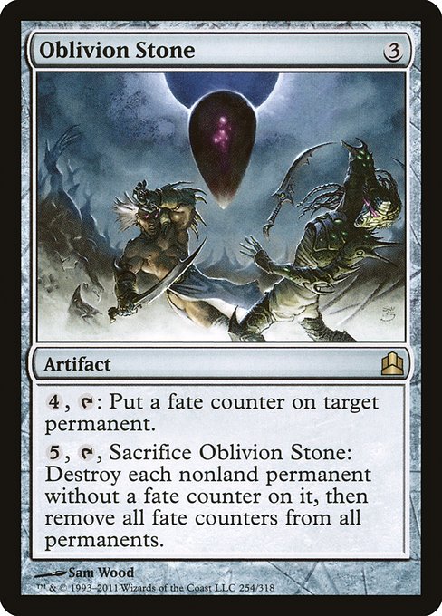 Oblivion Stone (254) [Commander 2011]