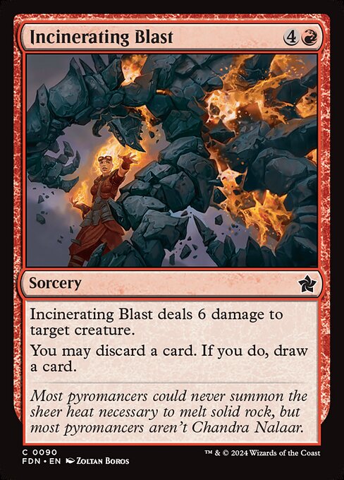 Incinerating Blast (90) [Foundations]