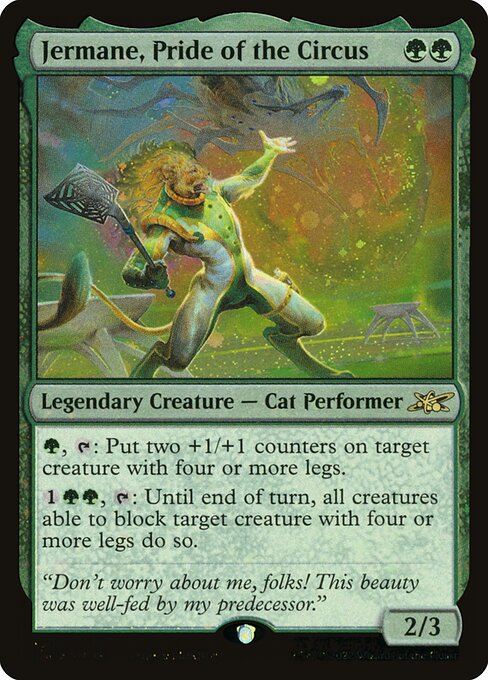 Jermane, Pride of the Circus (430) [Unfinity]