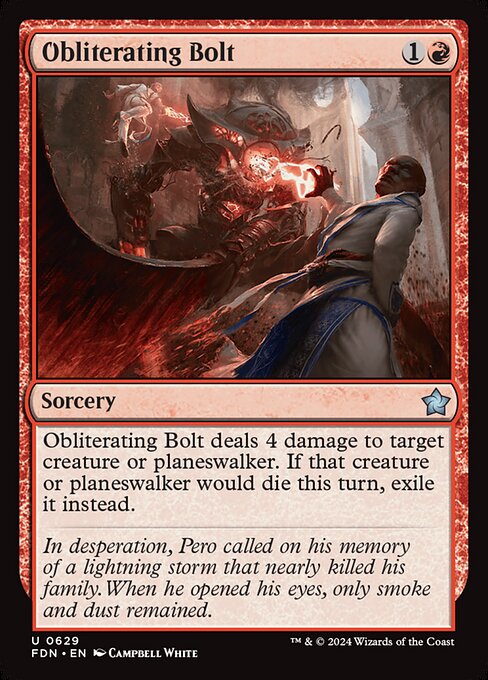 Obliterating Bolt (629) [Foundations]