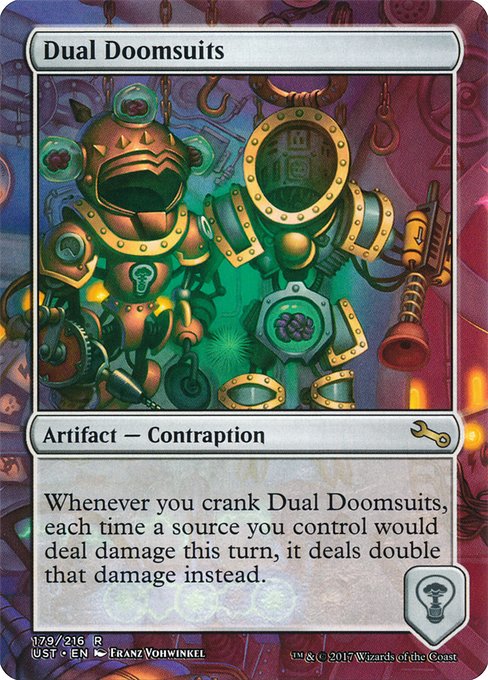 Dual Doomsuits (179) [Unstable] [Borderless]