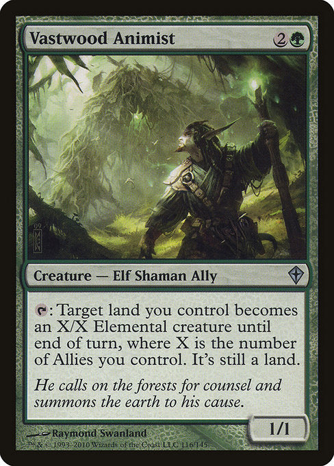 Vastwood Animist (116) [Worldwake]