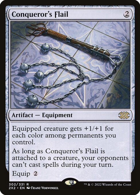 Conqueror's Flail (302) [Double Masters 2022]