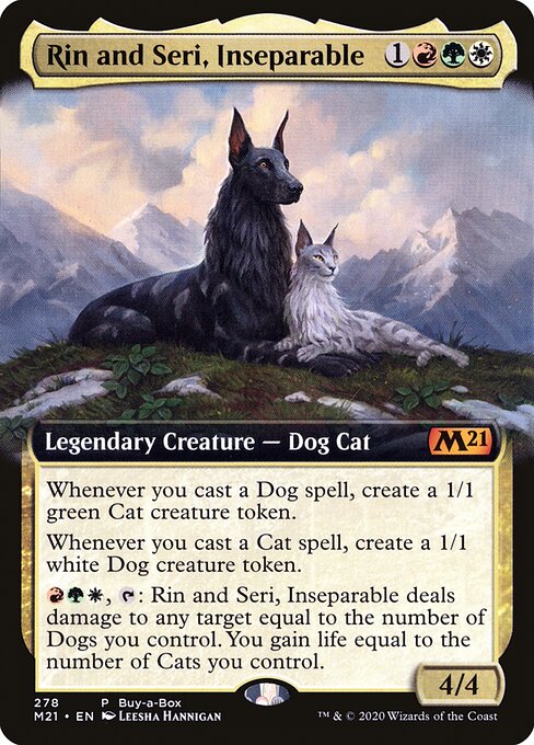 Rin and Seri, Inseparable (278) [Core Set 2021] [Extended Art]