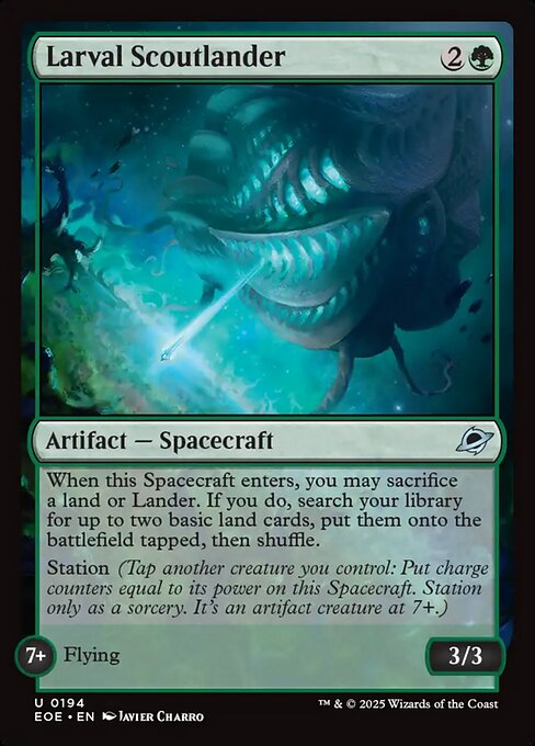Larval Scoutlander (194) [Edge of Eternities]