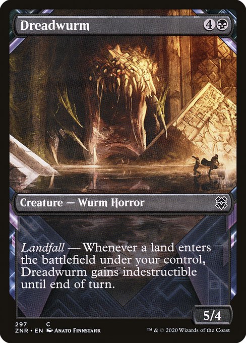 Dreadwurm (297) [Zendikar Rising] [Showcase]